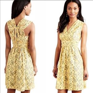 Tracy Reese yellow lace dress